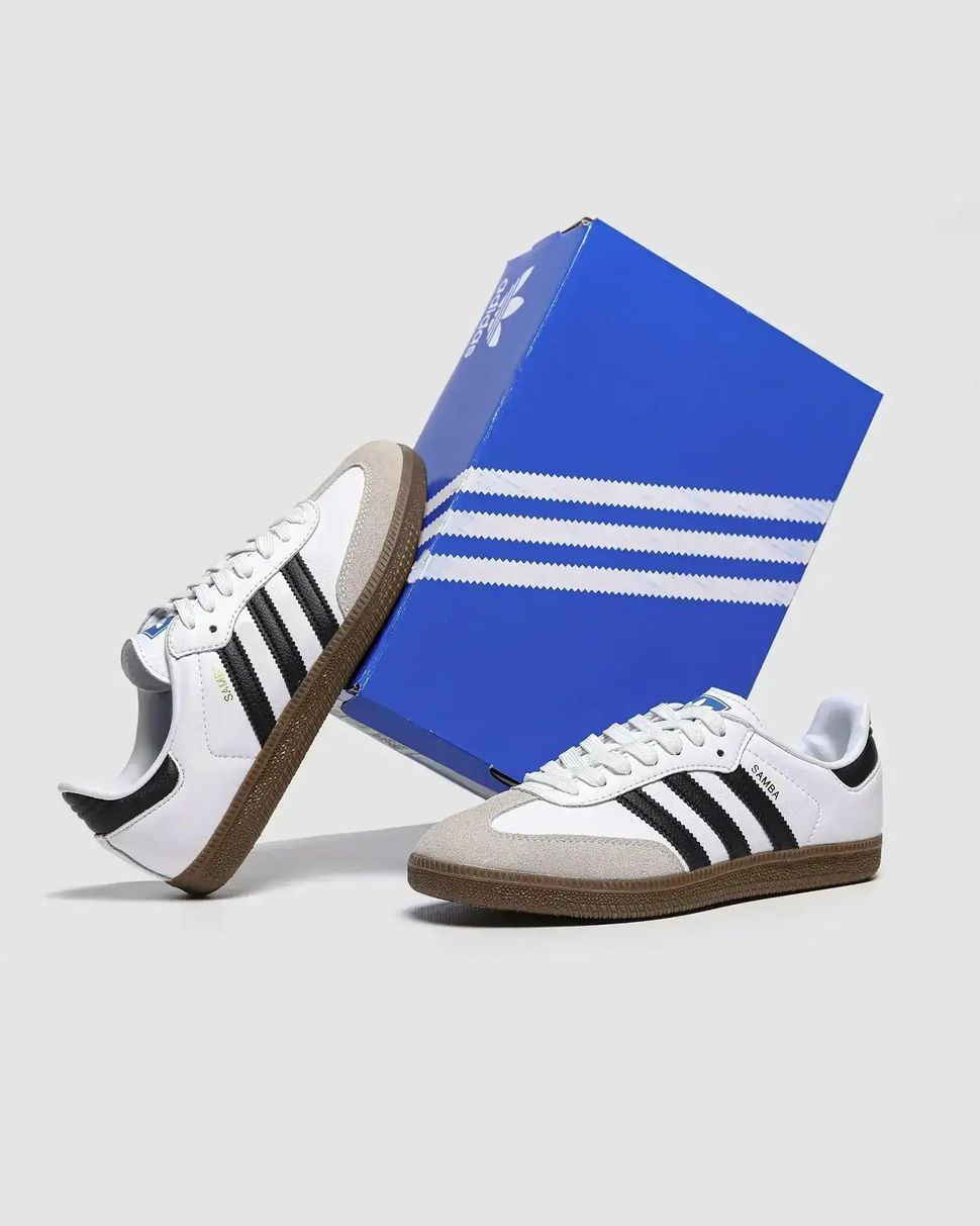 Adidas Samba OG White Black Gum