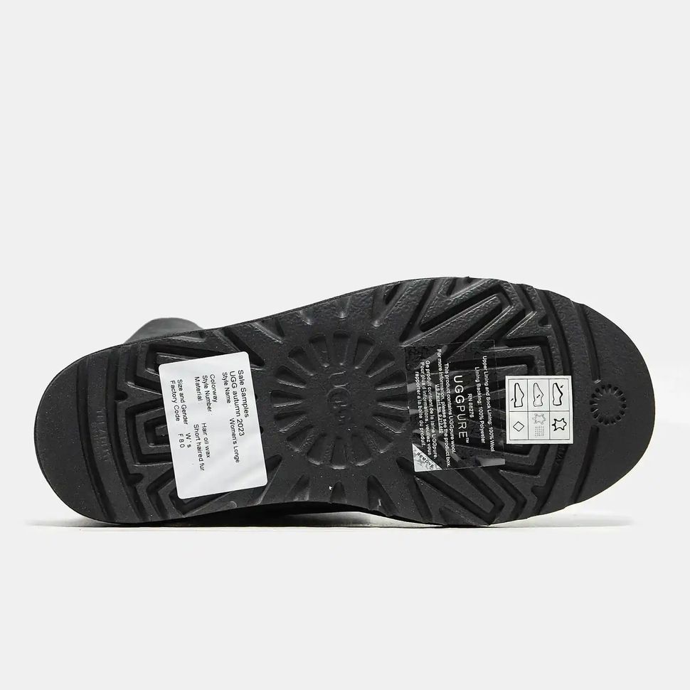 UGG Classic Short Zip Black, 37