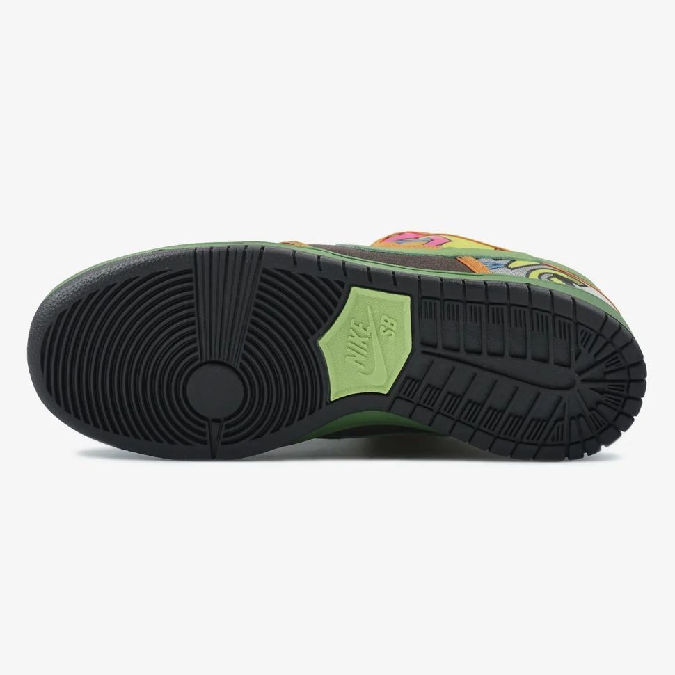 Nike SB Dunk Low Brown Green Orange, 38
