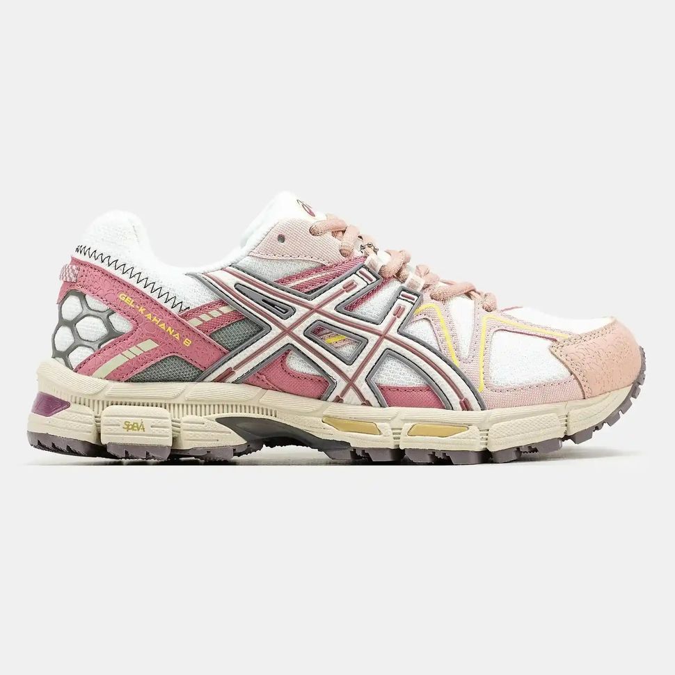 Asics Gel-Kahana 8 Pink Beige White