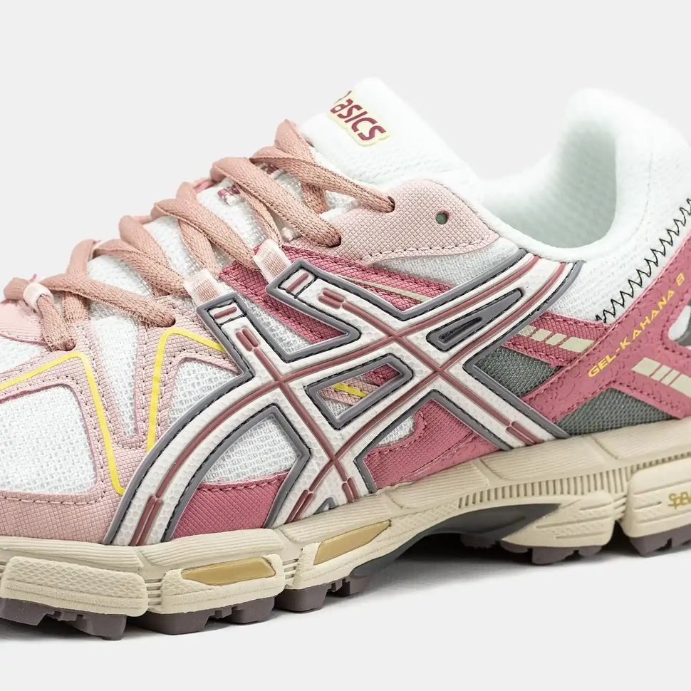 Asics Gel-Kahana 8 Pink Beige White