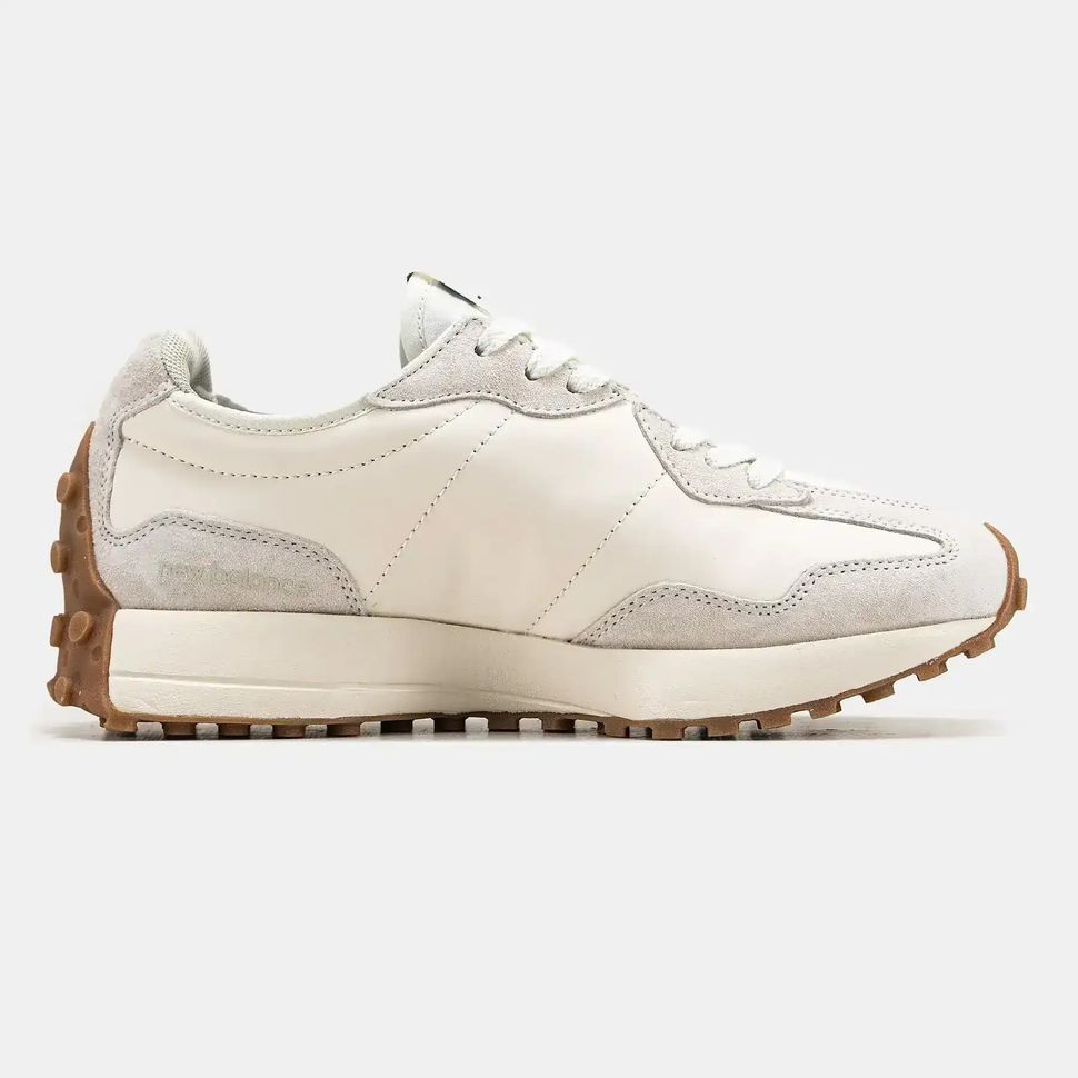 New Balance 327 Cream Olive Gum