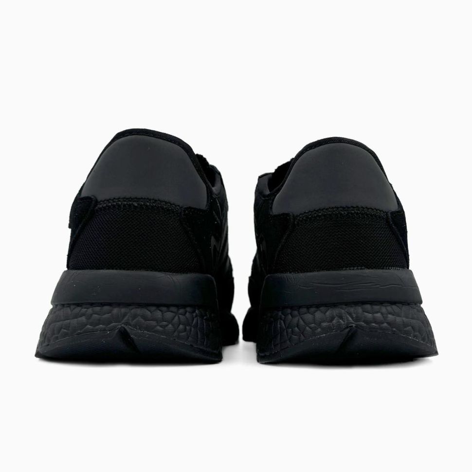 Кросівки чорні Adidas Nite Jogger Black 2572 фото