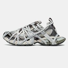 Balenciaga 3XL Extreme Lace Brown Grey Beige, 36