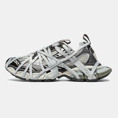 Balenciaga 3XL Extreme Lace Brown Grey Beige, 36
