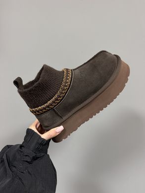 UGG Tasman Platform Sock Chocolate Brown, 36