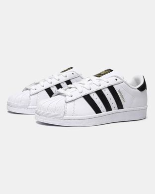 Adidas Superstar Cloud White Core Black Gold