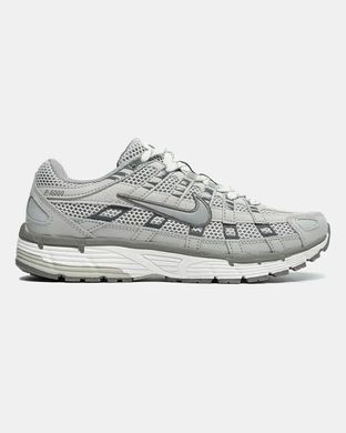 Nike P-6000 Light Grey Silver Mesh, 36