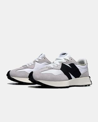 New Balance 327 White Black Grey