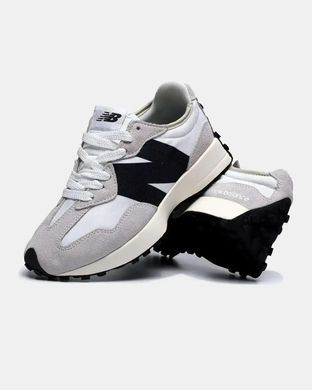 New Balance 327 White Black Grey