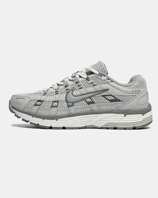 Nike P-6000 Light Grey Silver Mesh, 36