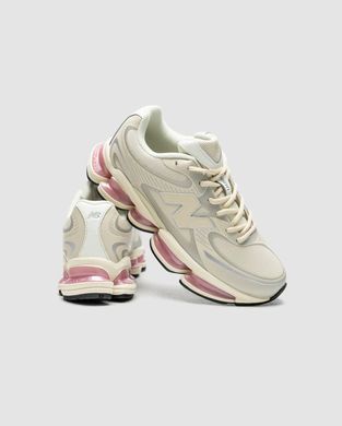 New Balance 2000 Beige Silver Pink, 36