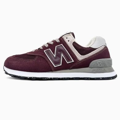 New Balance 574 Burgundy Grey White, 37