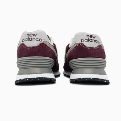 New Balance 574 Burgundy Grey White, 37