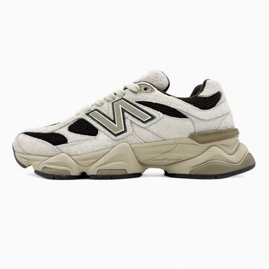 New Balance 9060 Beige Suede Brown Sole, 36