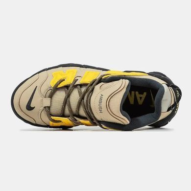 Nike Air More Uptempo x AMBUSH Beige Yellow Black