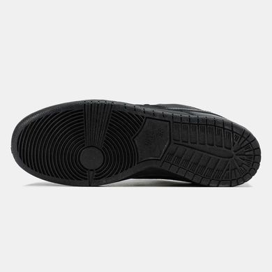 Nike SB Dunk Low Triple Black Leather, розмір 36