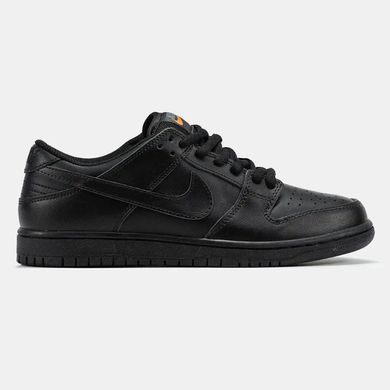 Nike SB Dunk Low Triple Black Leather