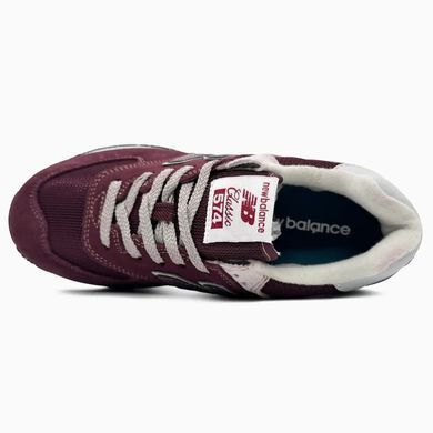 New Balance 574 Burgundy Grey White, 37