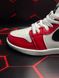 Nike Jordan 1 Retro Red White Black 5991 фото 4