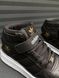 Кроссовки Adidas Forum High Black White 8602 фото 4