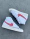 Кроссовки Nike Blazer White «Coral Logo» 977 фото 10