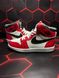 Nike Jordan 1 Retro Red White Black 5991 фото 7