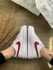Кроссовки Nike Air Force 1 White Red 6 6623 фото 1