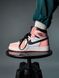 Nike Air Jordan 1 Retro High Pink «Black Logo» 1 5758 фото 6