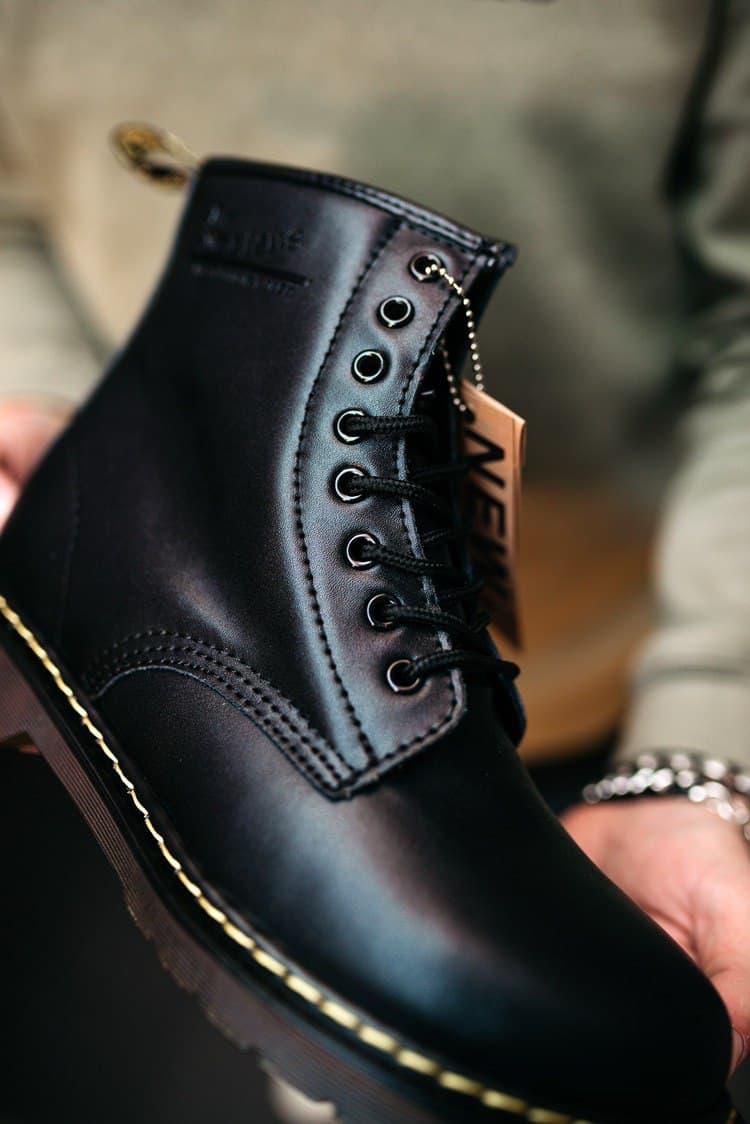 Зимові Черевики Dr. Martens Black 6 4180 фото