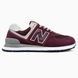 New Balance 574 Burgundy Grey White, 37