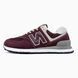 New Balance 574 Burgundy Grey White, 37