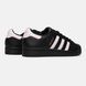 Adidas Superstar Black Pink Gold, 36