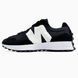New Balance 327 Black White
