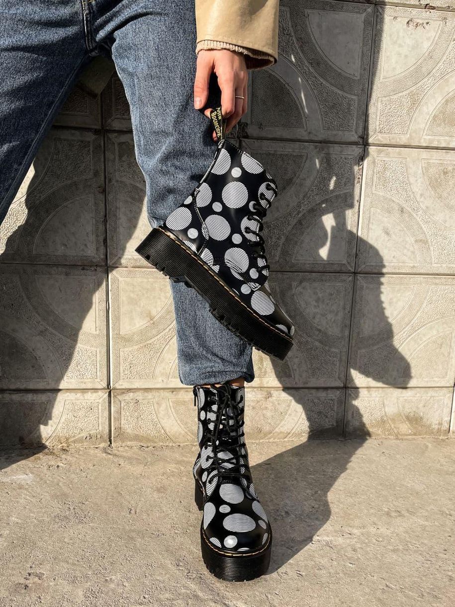 Ботинки Dr. Martens Jadon Polka Black 5769 фото