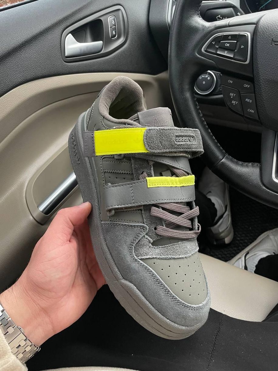 Кросівки Adidas Forum Black Yellow 2832 фото