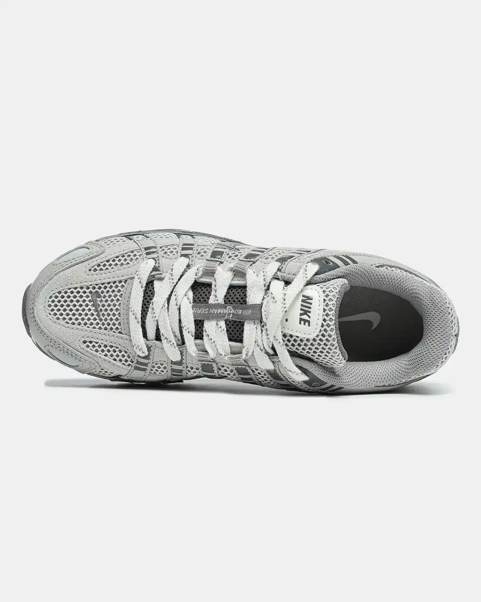 Nike P-6000 Light Grey Silver Mesh, 36