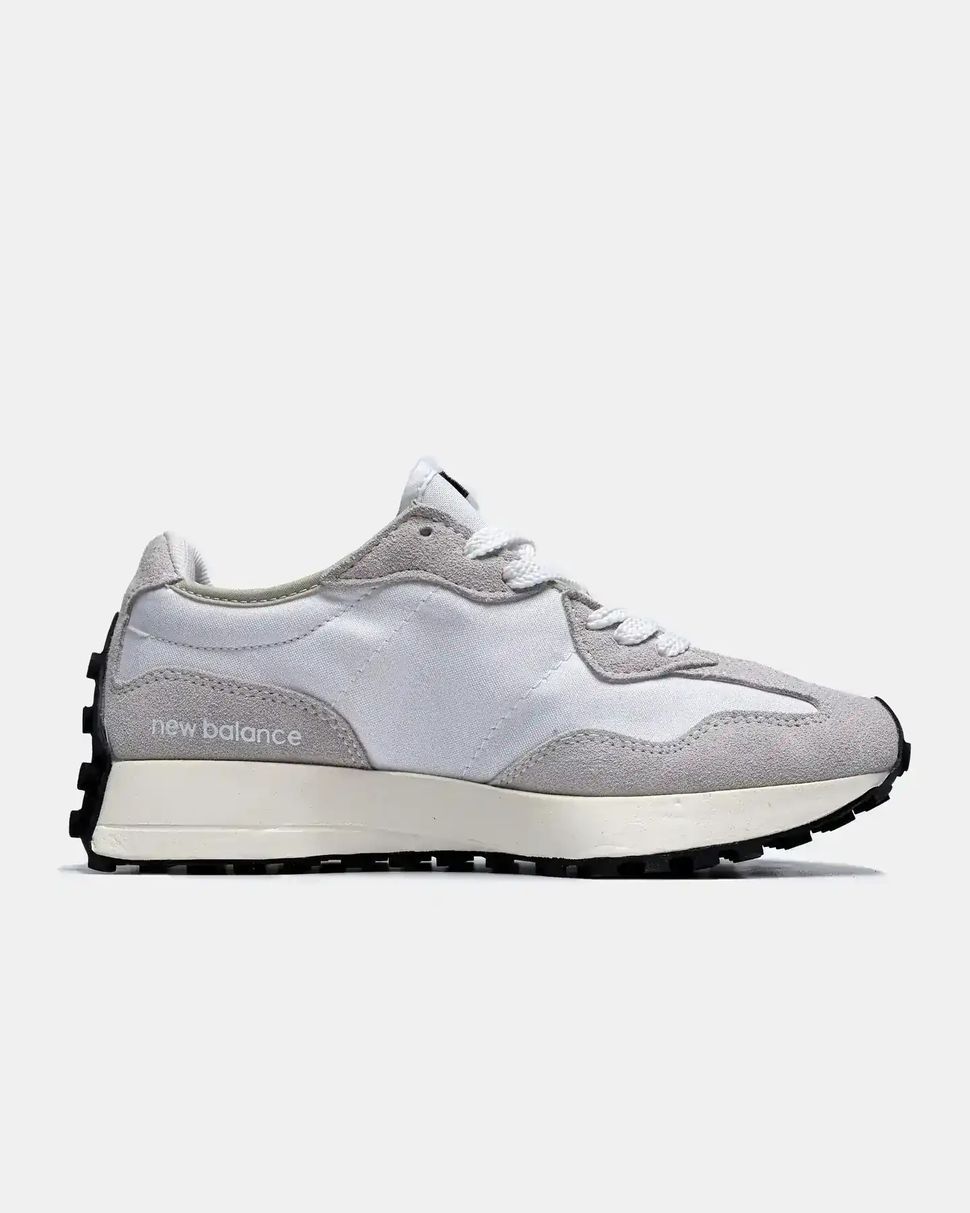 New Balance 327 White Black Grey