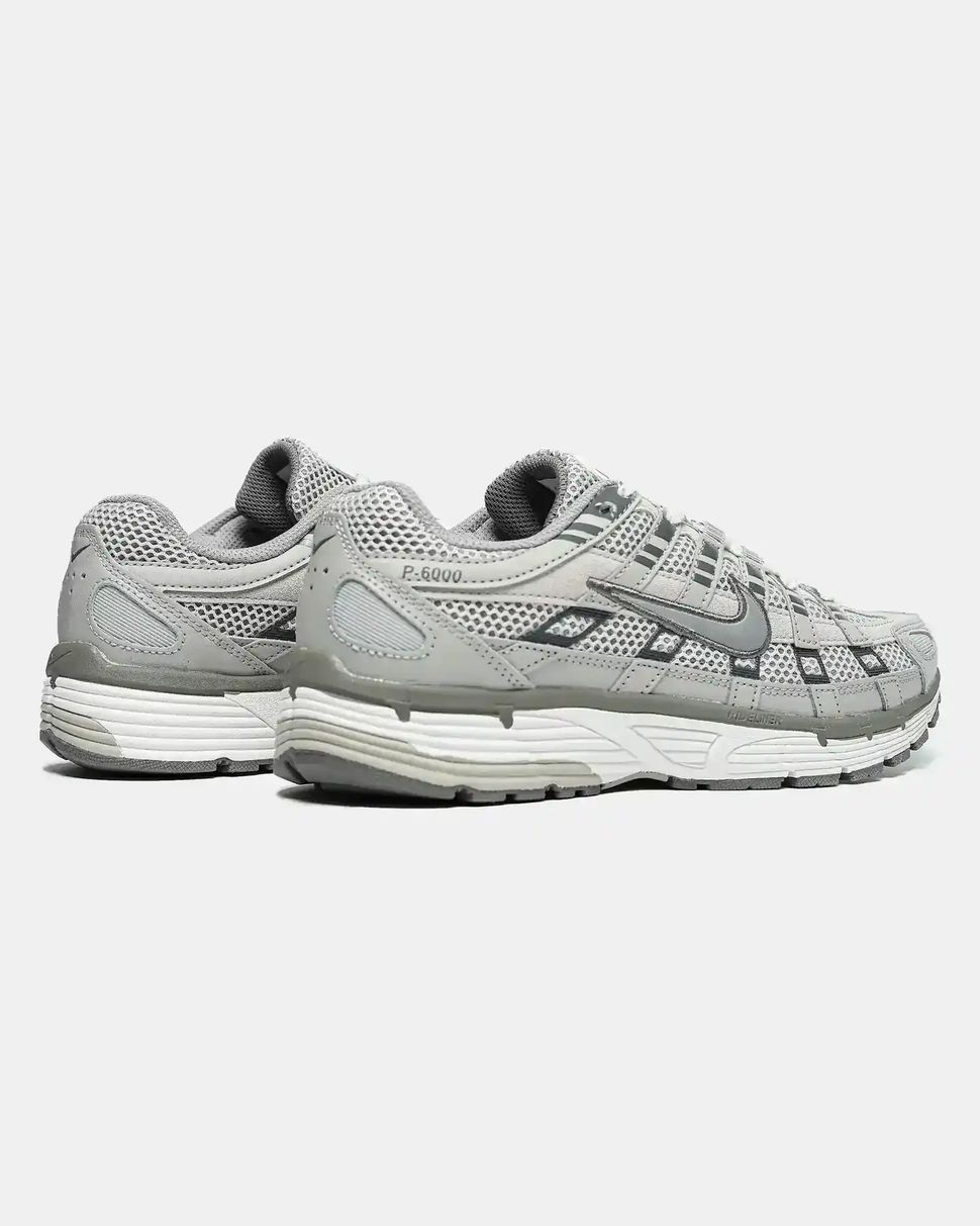 Nike P-6000 Light Grey Silver Mesh, 36