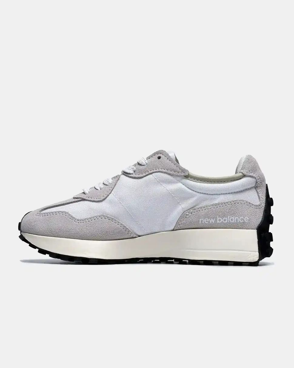 New Balance 327 White Black Grey