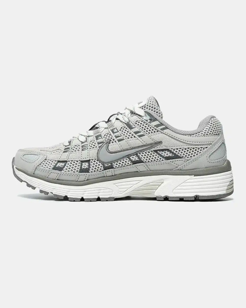 Nike P-6000 Light Grey Silver Mesh, 36