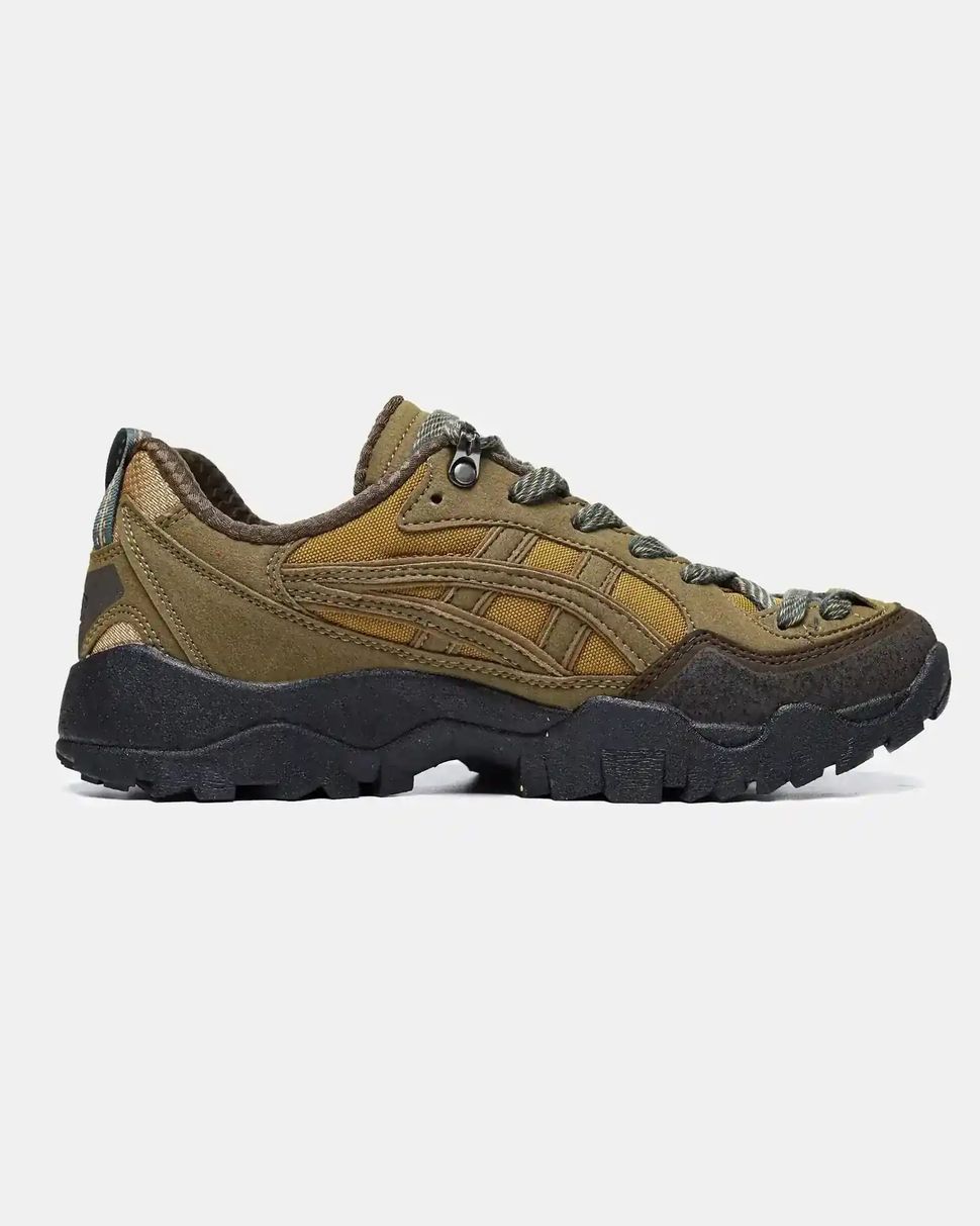 U.SAGE x Asics Gel-Pickup Olive Brown Yellow