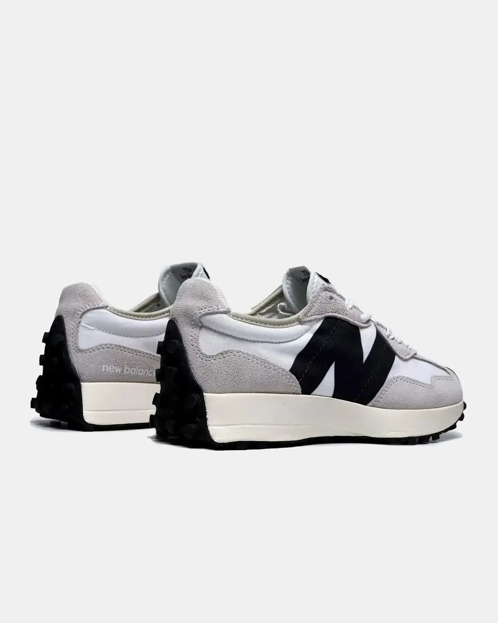 New Balance 327 White Black Grey