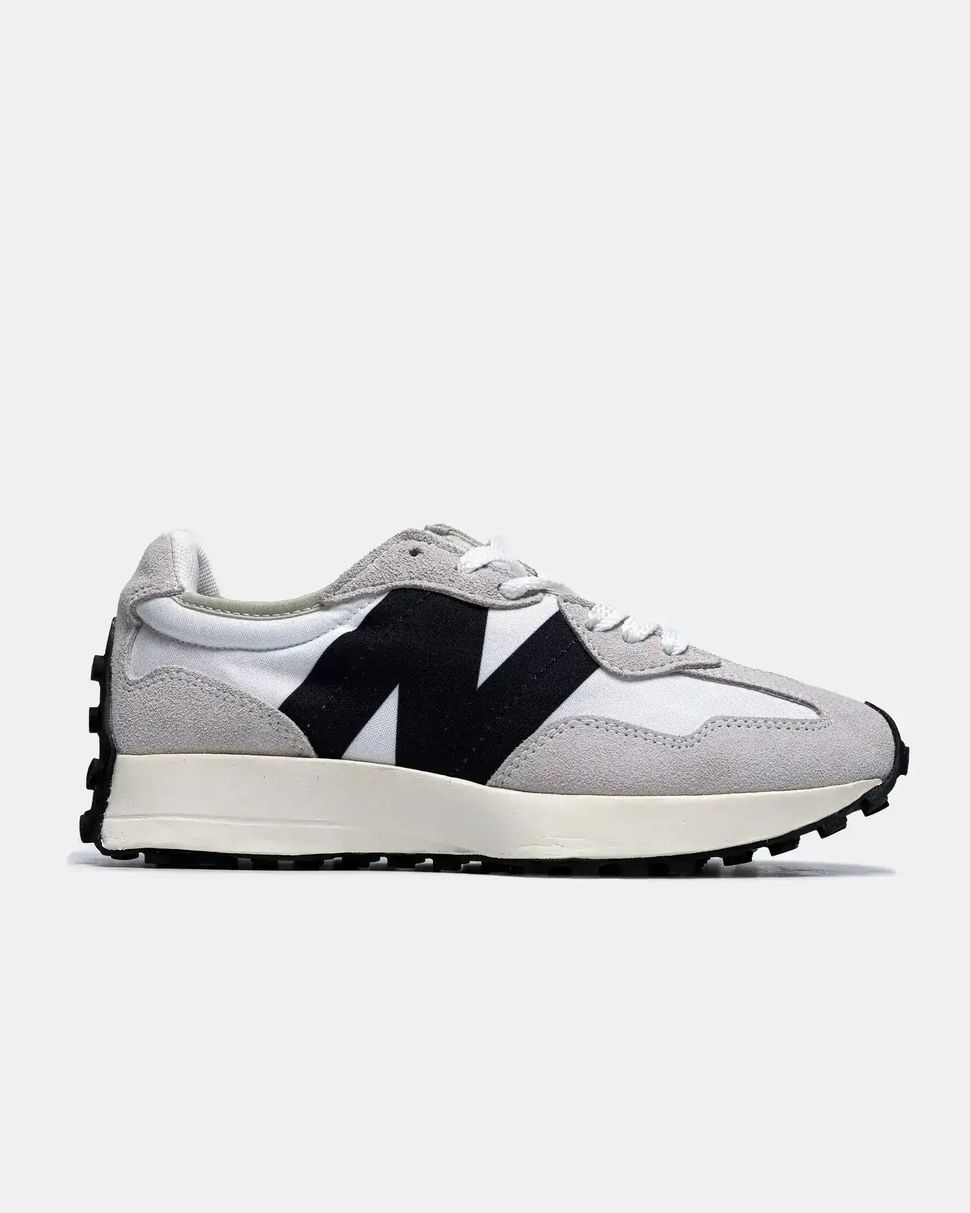 New Balance 327 White Black Grey