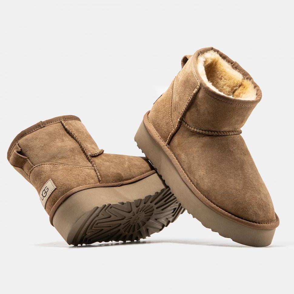 Зимові чоботи UGG Ultra Mini Platform Brown v2, 37