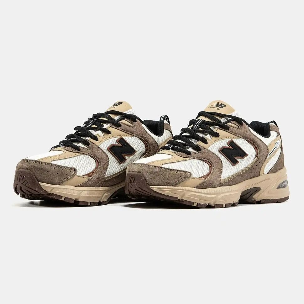 New Balance 530 Beige Brown Black