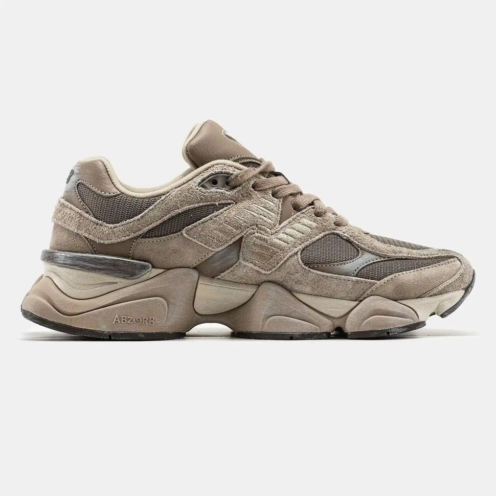New Balance 9060 Brown Taupe Cream
