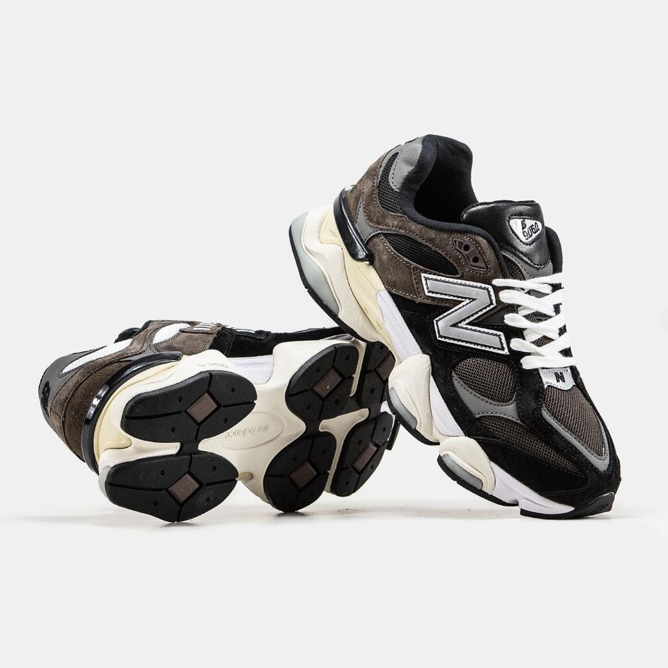 Кроссовки New Balance 9060 Black Browm 676 фото