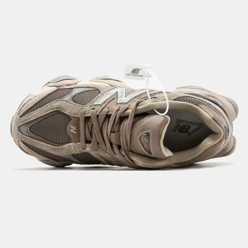 New Balance 9060 Brown Taupe Cream