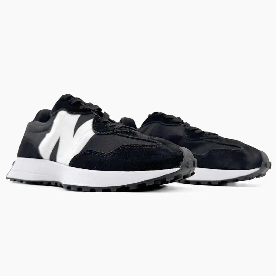 New Balance 327 Black White